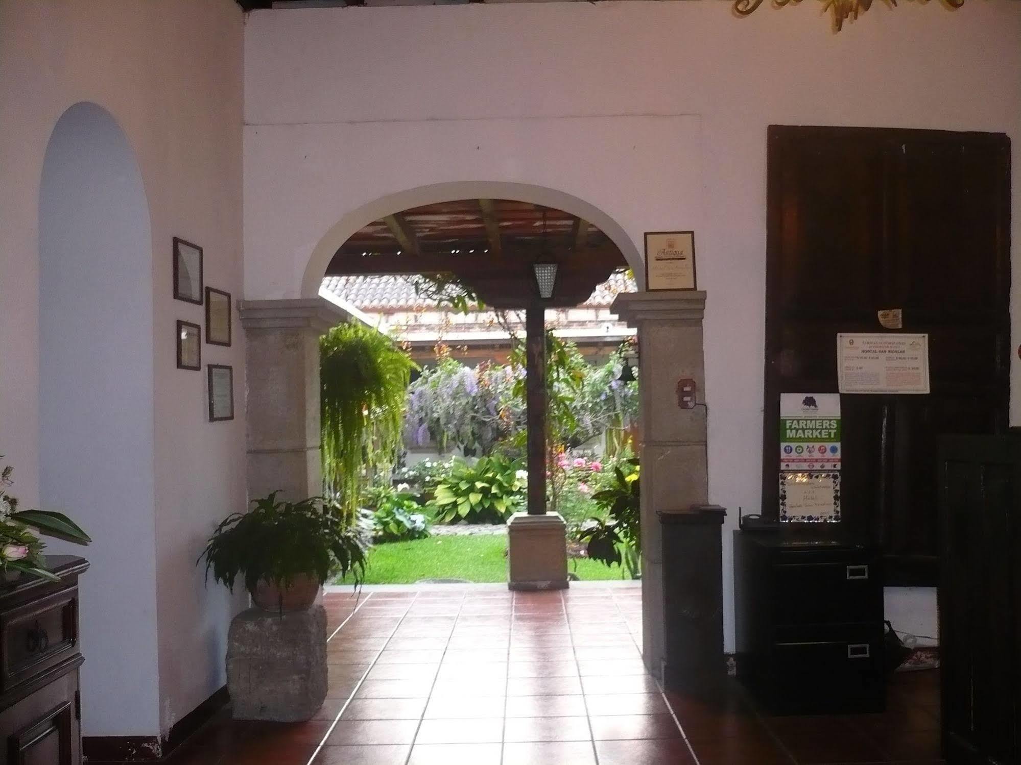 Hostal San Nicolas Antigua Eksteriør billede